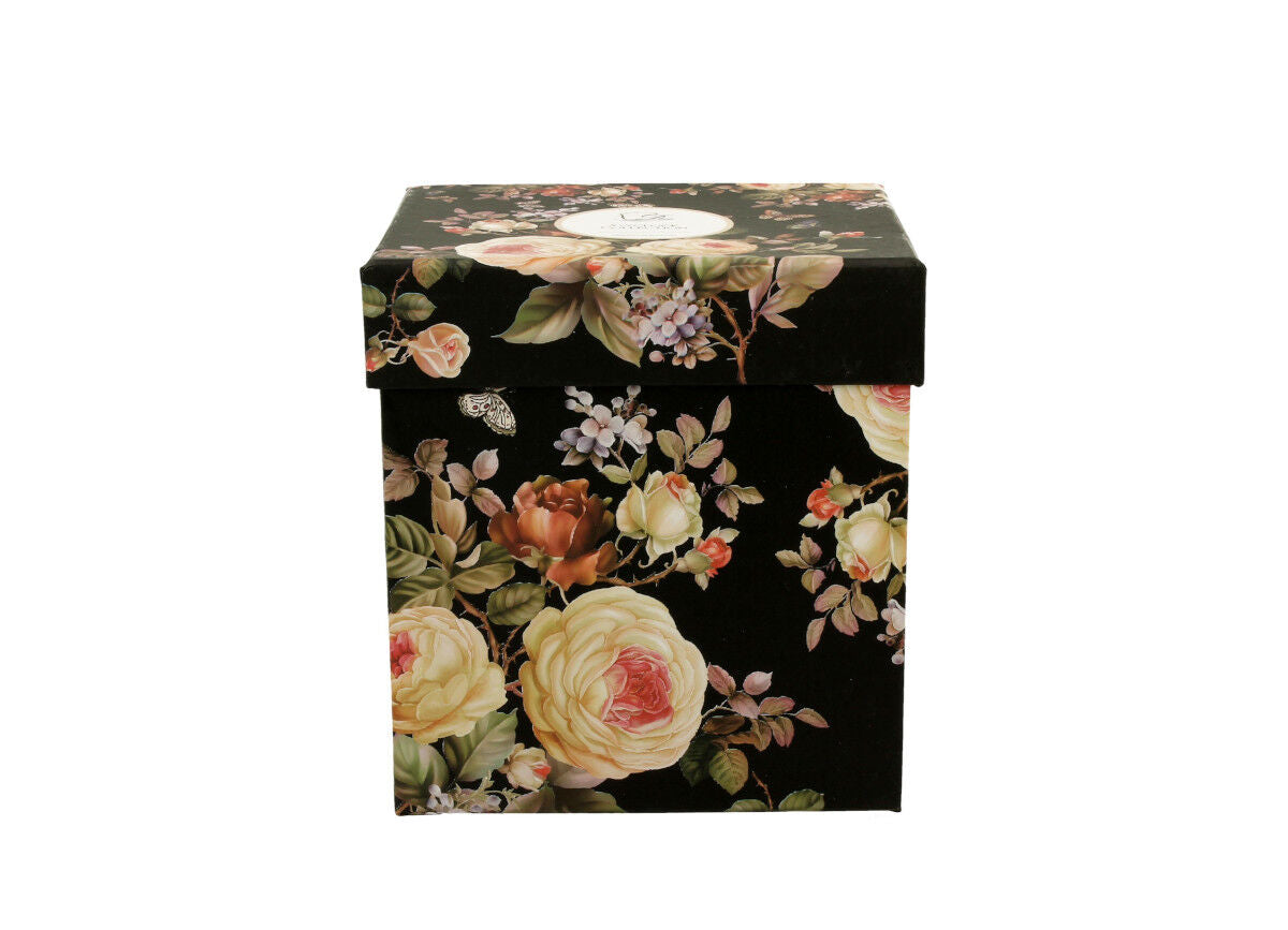 DUO FLORAL Becher 380 ml WARDA mit Teesieb, New Bone China Porzellan – Bild 4