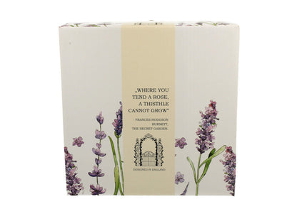 DUO FLORAL Teekanne 1000 ml CLASSIC LAVENDER mit Stövchen, Glas - New Bone China Porzellan – Bild 3