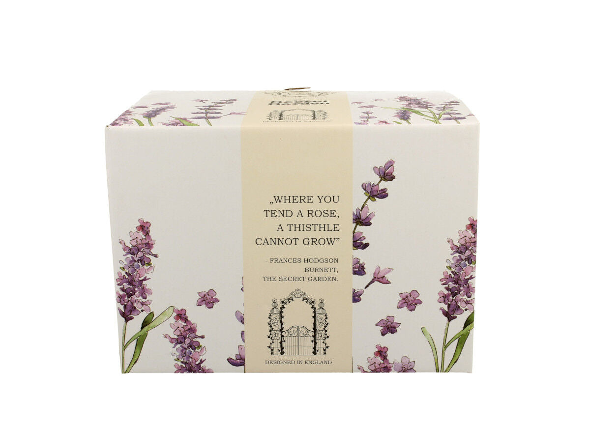 DUO FLORAL Teekanne 1000 ml CLASSIC LAVENDER mit Teesieb, Glas - New Bone China Porzellan – Bild 3