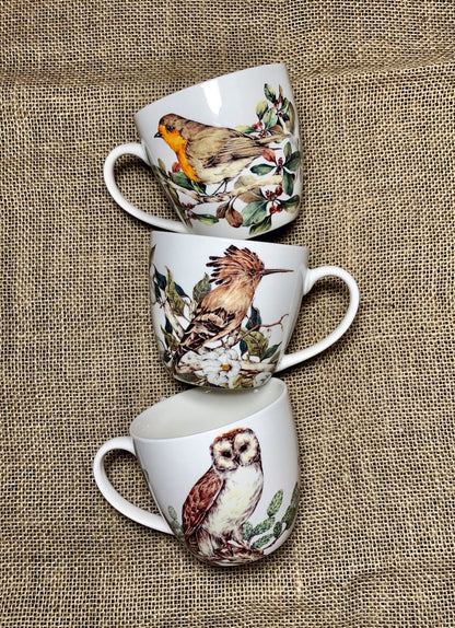 DUO ANIMALS Becher 460 ml HOOPOE New Bone China Porzellan – Bild 5