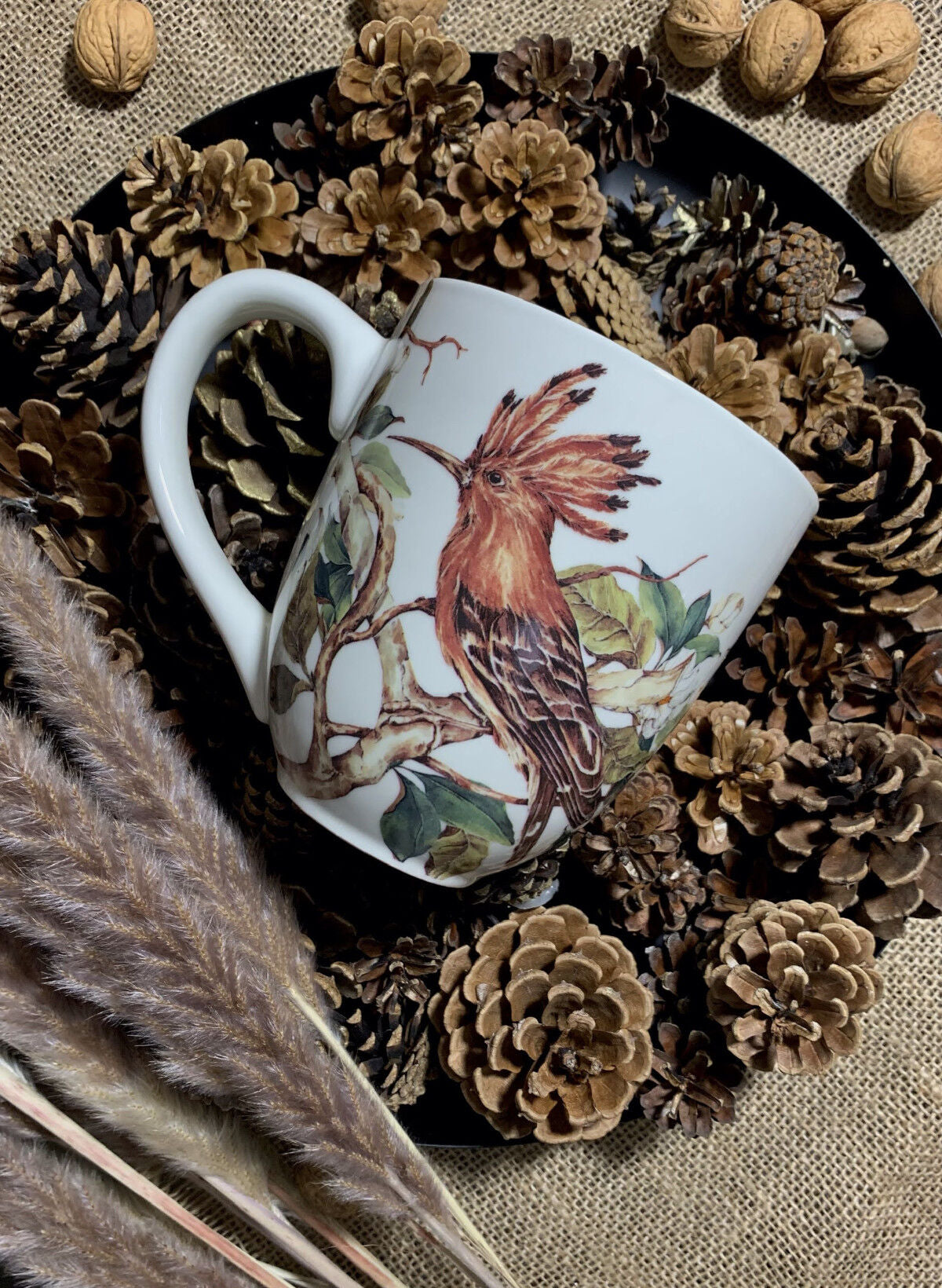 DUO ANIMALS XXL Becher 1000 ml HOOPOE New Bone China Porzellan – Bild 7