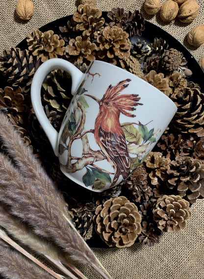 DUO ANIMALS XXL Becher 1000 ml HOOPOE New Bone China Porzellan – Bild 7
