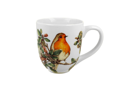 DUO ANIMALS XXL Becher 1000 ml ROBIN New Bone China Porzellan – Bild 2
