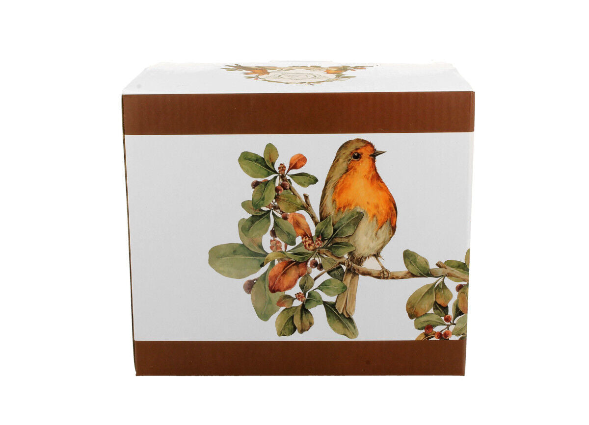 DUO ANIMALS XXL Becher 1000 ml ROBIN New Bone China Porzellan – Bild 4