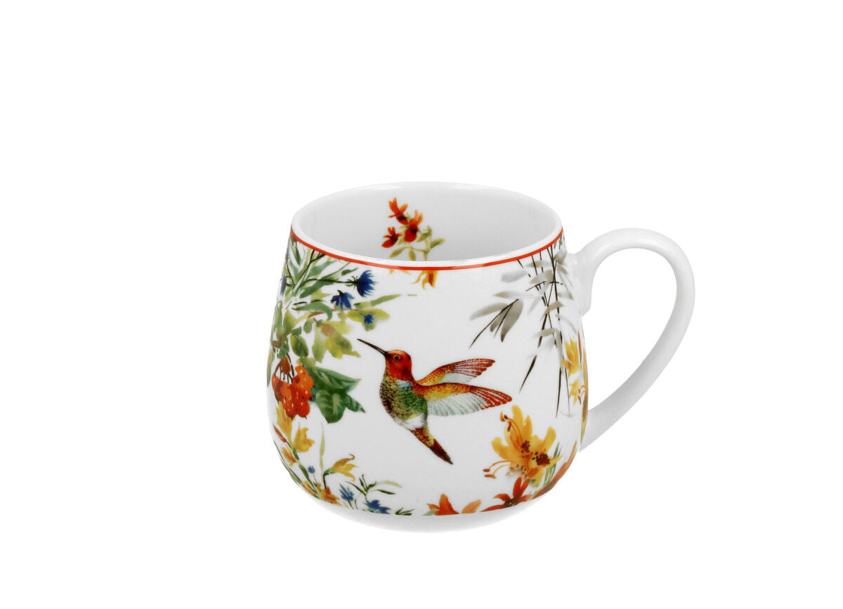 10er SET DUO FLORAL Fassbecher 430 ml LINNEA New Bone China Porzellan – Bild 3