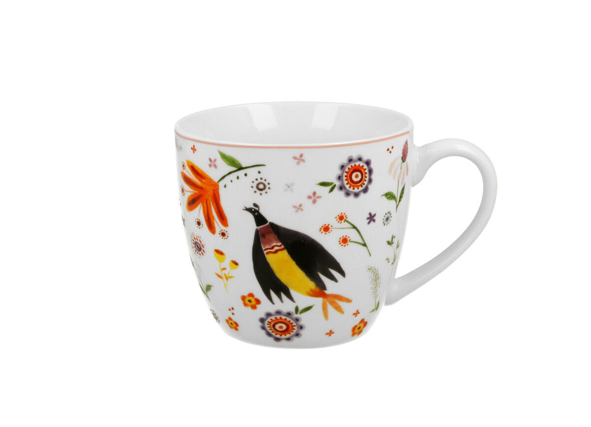 DUO ETNO Becher 460 ml REGIONAL PATTERNS New Bone China Porzellan