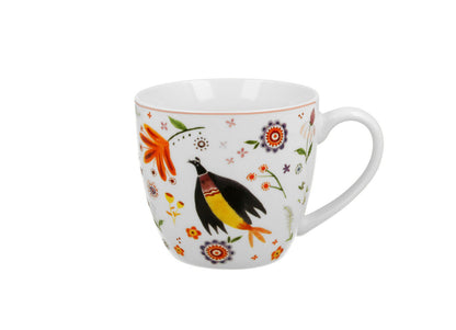 10er SET DUO ETNO Becher 460 ml REGIONAL PATTERNS New Bone China Porzellan – Bild 2
