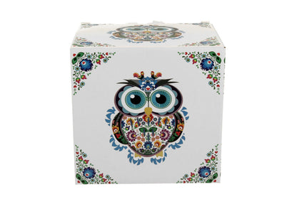 DUO ETNO Becher 650 ml OWL New Bone China Porzellan – Bild 3