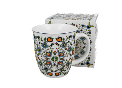 DUO ETNO Becher 650 ml KASHUBIAN New Bone China Porzellan