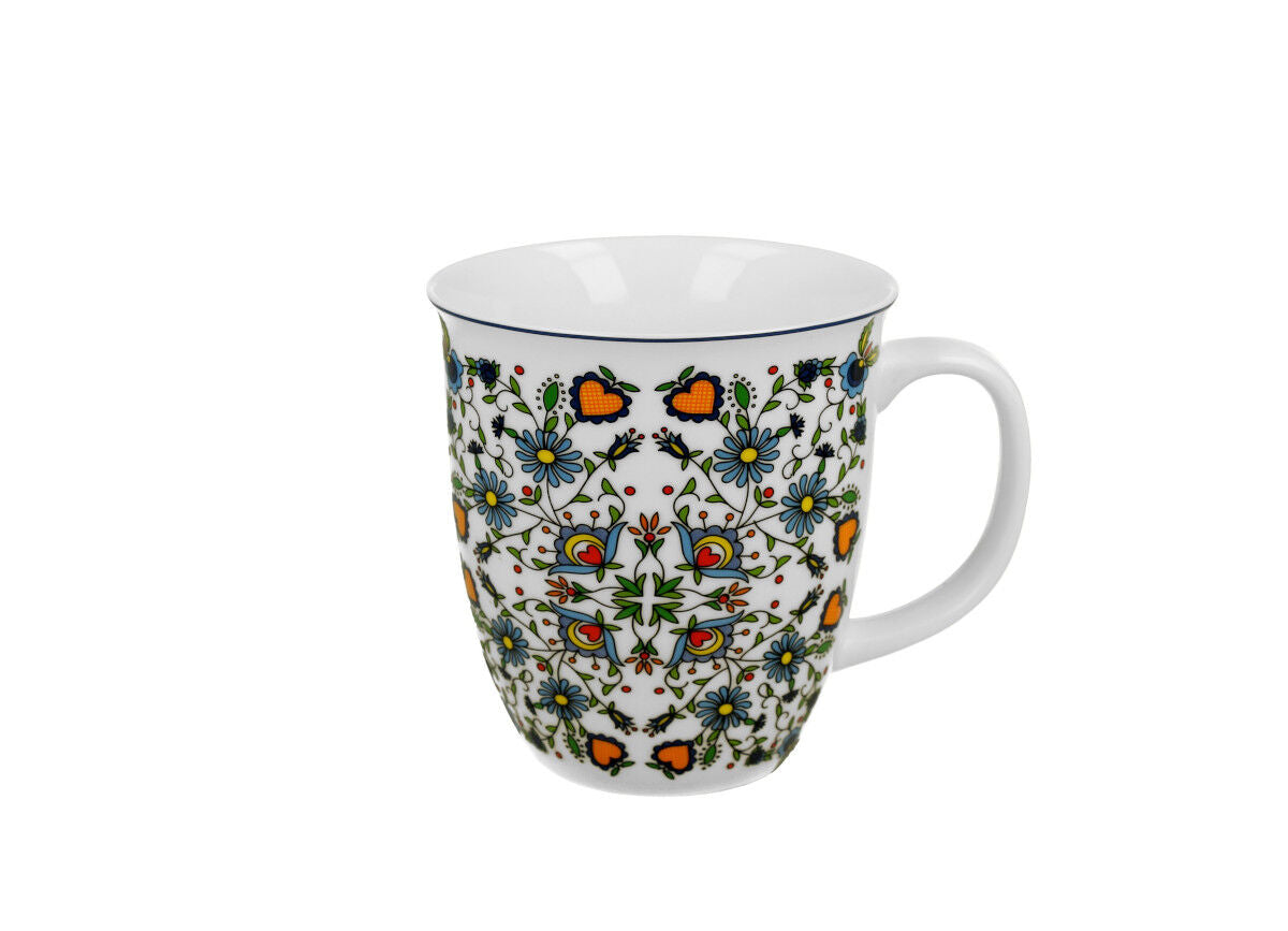 DUO ETNO Becher 650 ml KASHUBIAN New Bone China Porzellan – Bild 2