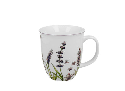 DUO FLORAL Becher 650 ml CLASSIC LAVENDER New Bone China Porzellan – Bild 2