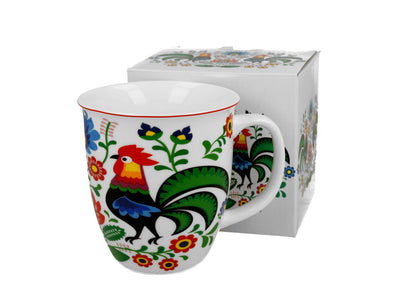 DUO ETNO 32086 Becher 650 ml REGIONAL PATTERNS New Bone China Porzellan