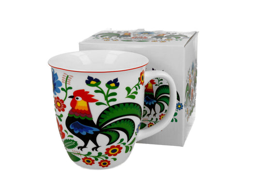 DUO ETNO 32086 Becher 650 ml REGIONAL PATTERNS New Bone China Porzellan