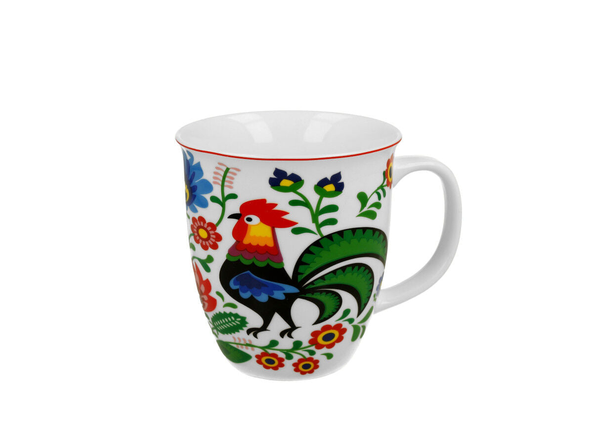DUO ETNO 32086 Becher 650 ml REGIONAL PATTERNS New Bone China Porzellan – Bild 2