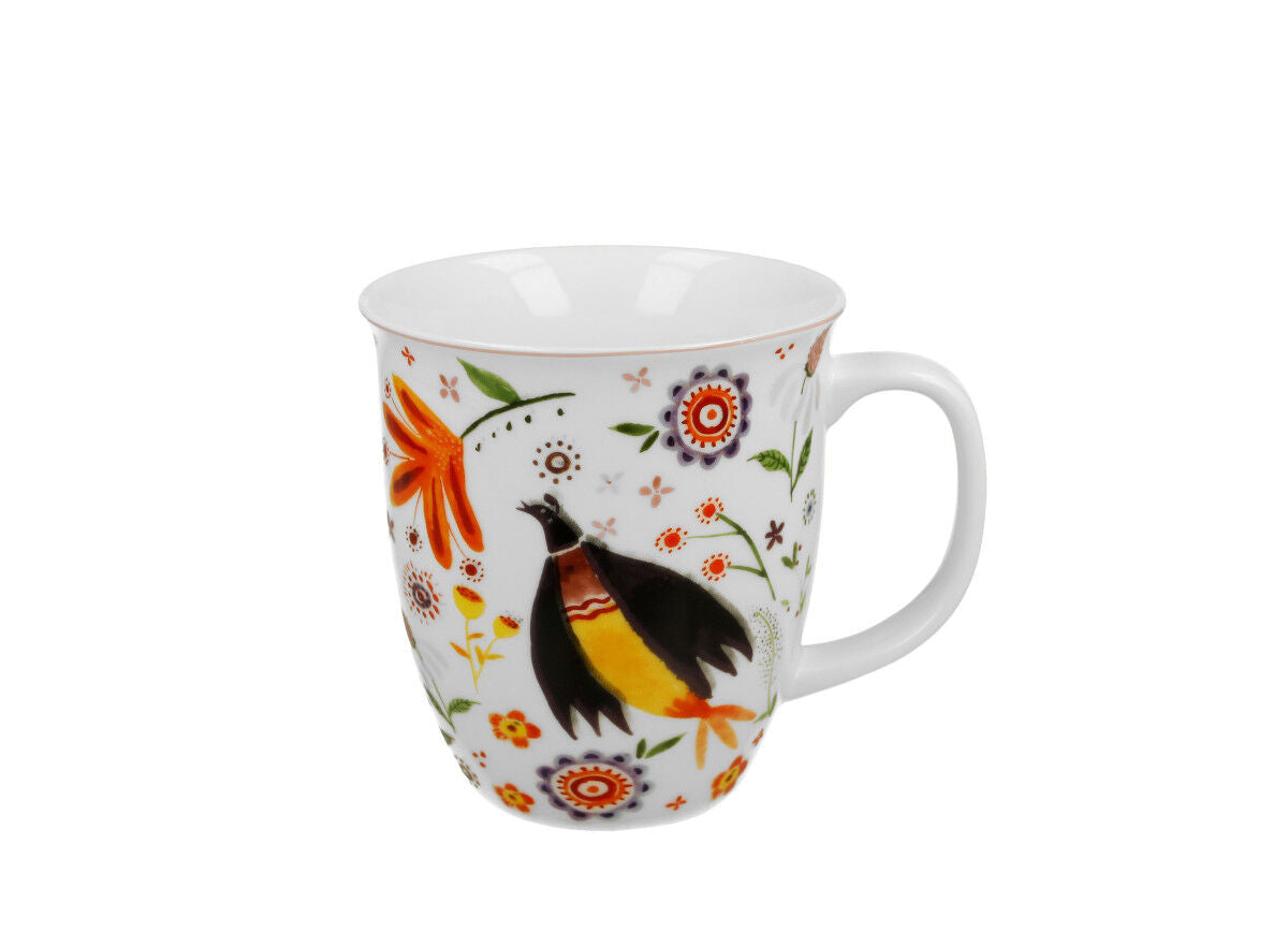 DUO ETNO 32161 Becher 650 ml REGIONAL PATTERNS New Bone China Porzellan – Bild 2