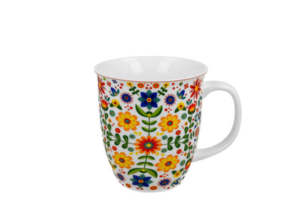 DUO ETNO 32178 Becher 650 ml REGIONAL PATTERNS New Bone China Porzellan – Bild 2