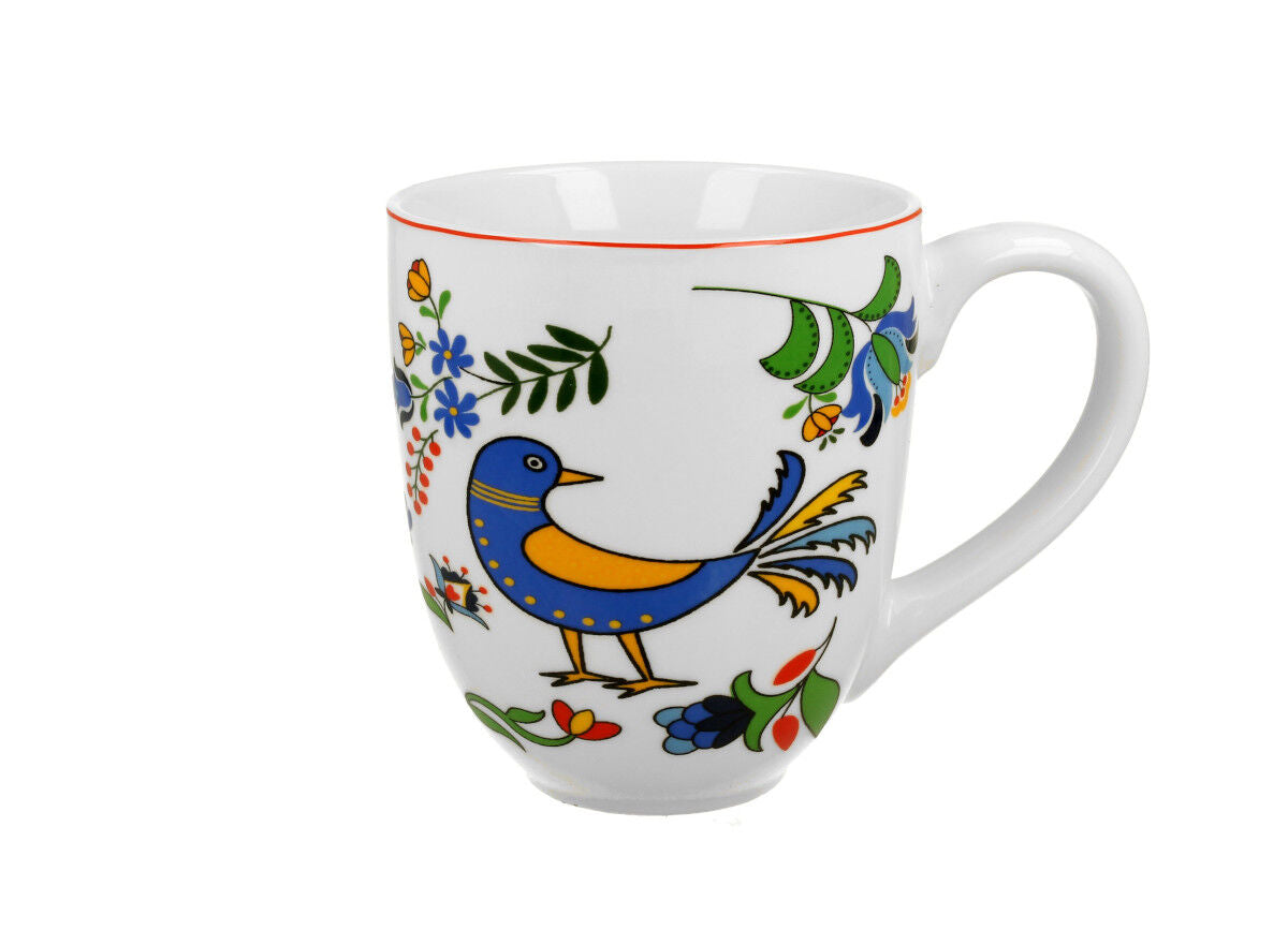 DUO KUBKI XXL Becher 1000 ml KASHUBIAN BIRD New Bone China Porzellan – Bild 2