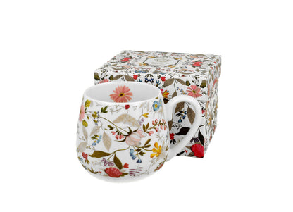 DUO ART GALLERY Fassbecher 430 ml WHITE New Bone China Porzellan