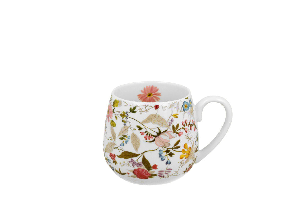 DUO ART GALLERY Fassbecher 430 ml WHITE New Bone China Porzellan – Bild 2