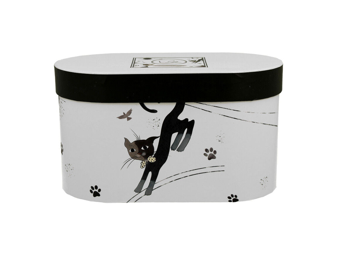 DUO ANIMALS 2er-Set Becher 380 ml CHARMING CATS New Bone China Porzellan – Bild 4