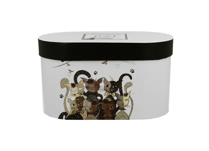 DUO ANIMALS 2er-Set Becher 380 ml CATS FAMILY New Bone China Porzellan – Bild 4