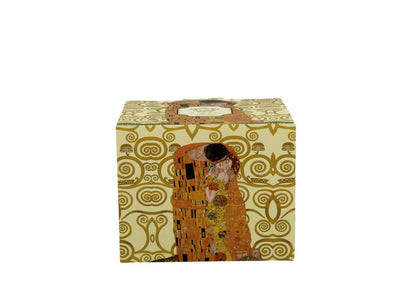 10er SET DUO ART GALLERY Fassbecher 430 ml THE KISS ECRU New Bone China Porzellan – Bild 4