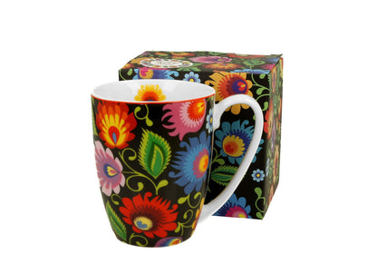 DUO ETNO Klassischer Becher 350 ml ETNIC New Bone China Porzellan