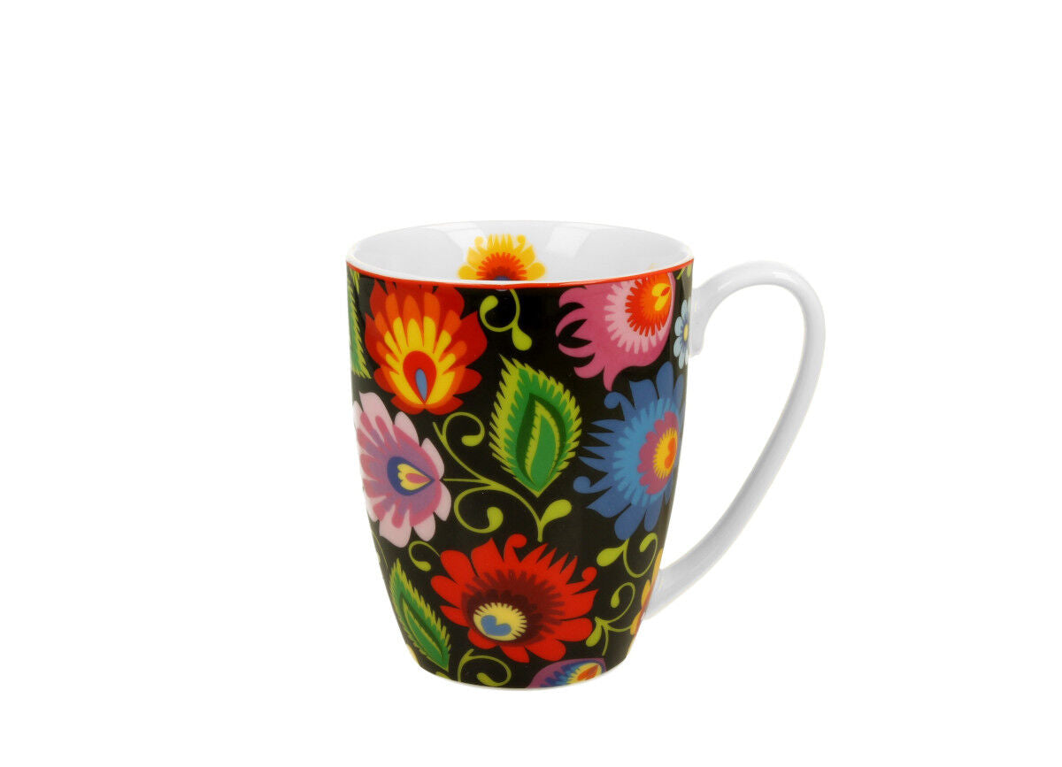DUO ETNO Klassischer Becher 350 ml ETNIC New Bone China Porzellan – Bild 2