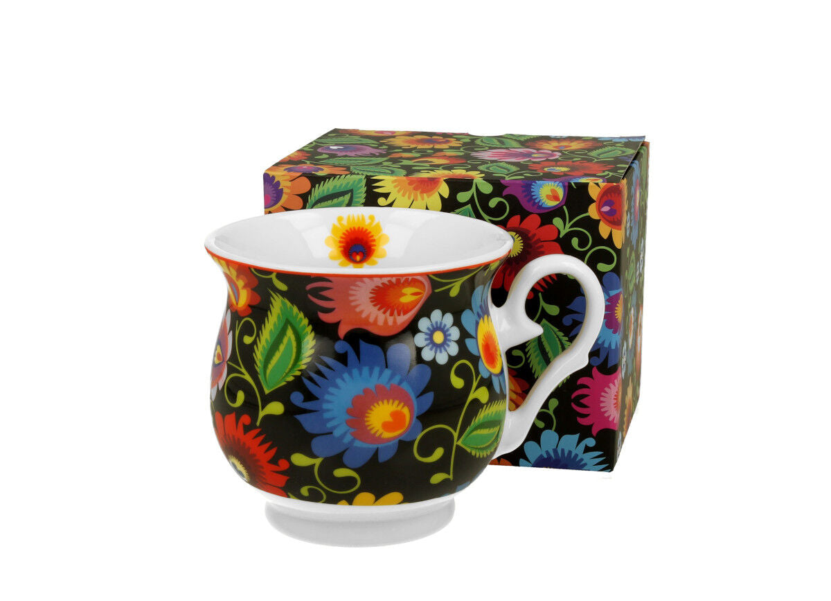 DUO ETNO 34066 Becher 500 ml ETNIC New Bone China Porzellan