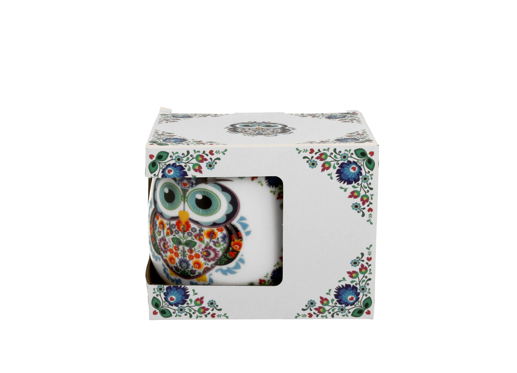 DUO ETNO 34165 Fassbecher 430 ml OWL New Bone China Porzellan – Bild 3