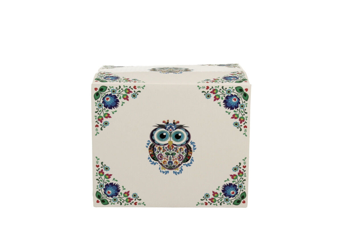 DUO ETNO Becher 500 ml ETNO OWL New Bone China Porzellan – Bild 3