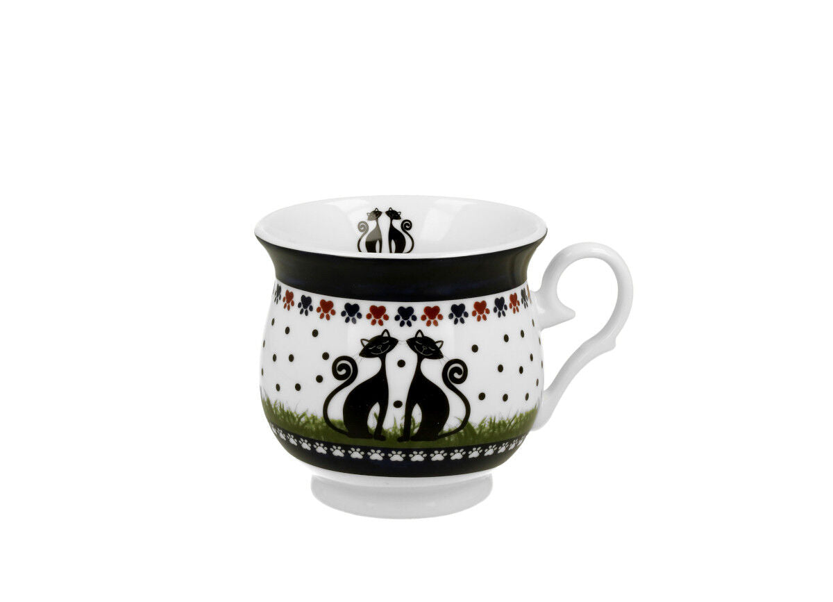 DUO ETNO 34332 Becher 500 ml INDIGO New Bone China Porzellan – Bild 2