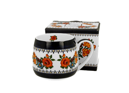 10er SET DUO ETNO 34349 Fassbecher 430 ml INDIGO New Bone China Porzellan – Bild 2