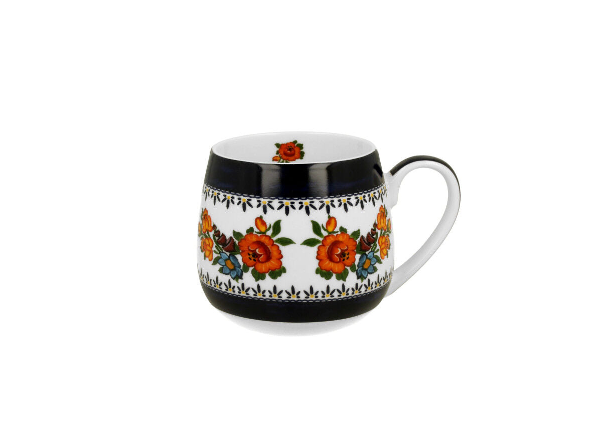 DUO ETNO 34349 Fassbecher 430 ml INDIGO New Bone China Porzellan – Bild 2