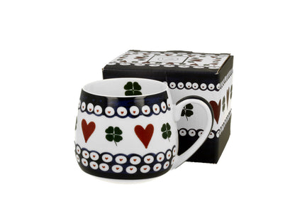 DUO ETNO 34370 Fassbecher 430 ml INDIGO New Bone China Porzellan