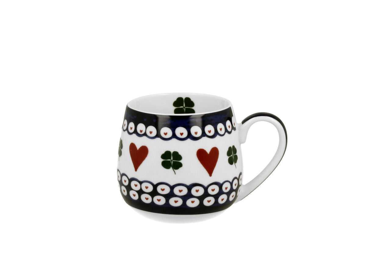 DUO ETNO 34370 Fassbecher 430 ml INDIGO New Bone China Porzellan – Bild 2