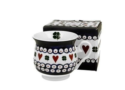 DUO ETNO 34394 Becher 500 ml INDIGO New Bone China Porzellan