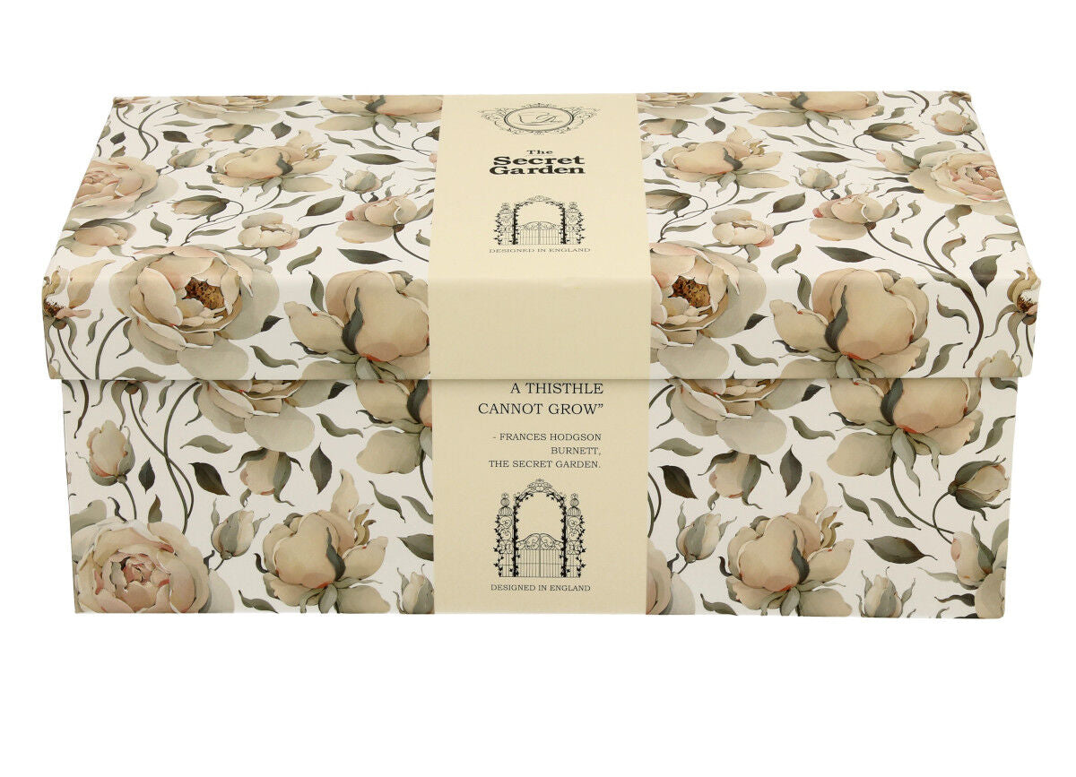 DUO FLORAL 2er-Set königliche Tassen 300 ml ENGLISH ROSES WHITE New Bone China Porzellan – Bild 5