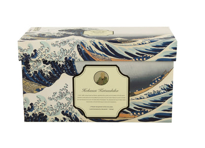 DUO ART GALLERY 2er-Set klassische Becher 350 ml GREAT WAVE New Bone China Porzellan – Bild 4