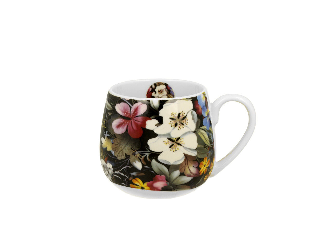 DUO ART GALLERY Fassbecher 430 ml BLACK New Bone China Porzellan – Bild 2