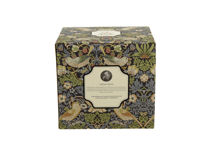 10er SET DUO ART GALLERY Fassbecher 430 ml STRAWBERRY THIEF BLUE mit Teesieb, New Bone China Porzellan – Bild 5