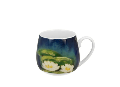 DUO ART GALLERY Fassbecher 430 ml NENUFARS New Bone China Porzellan – Bild 2
