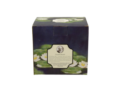 DUO ART GALLERY Fassbecher 430 ml NENUFARS mit Teesieb, New Bone China Porzellan – Bild 4