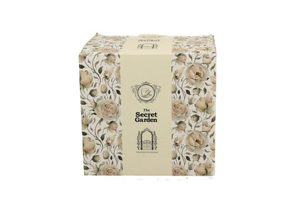 DUO FLORAL Fassbecher 430 ml ENGLISH ROSES WHITE mit Teesieb, New Bone China Porzellan – Bild 4