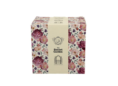 DUO FLORAL Fassbecher 430 ml SPRING ROSES WHITE mit Teesieb, New Bone China Porzellan – Bild 4