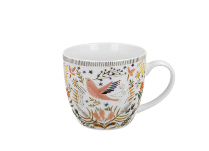 10er SET DUO ETNO Becher 460 ml SANIN in Tragetasche, New Bone China Porzellan – Bild 2