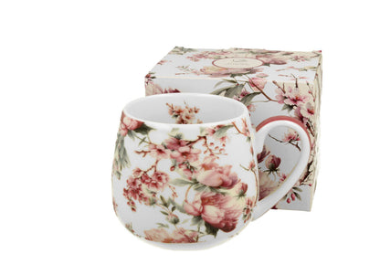10er SET DUO FLORAL Fassbecher 430 ml NOEMI WHITE New Bone China Porzellan – Bild 3