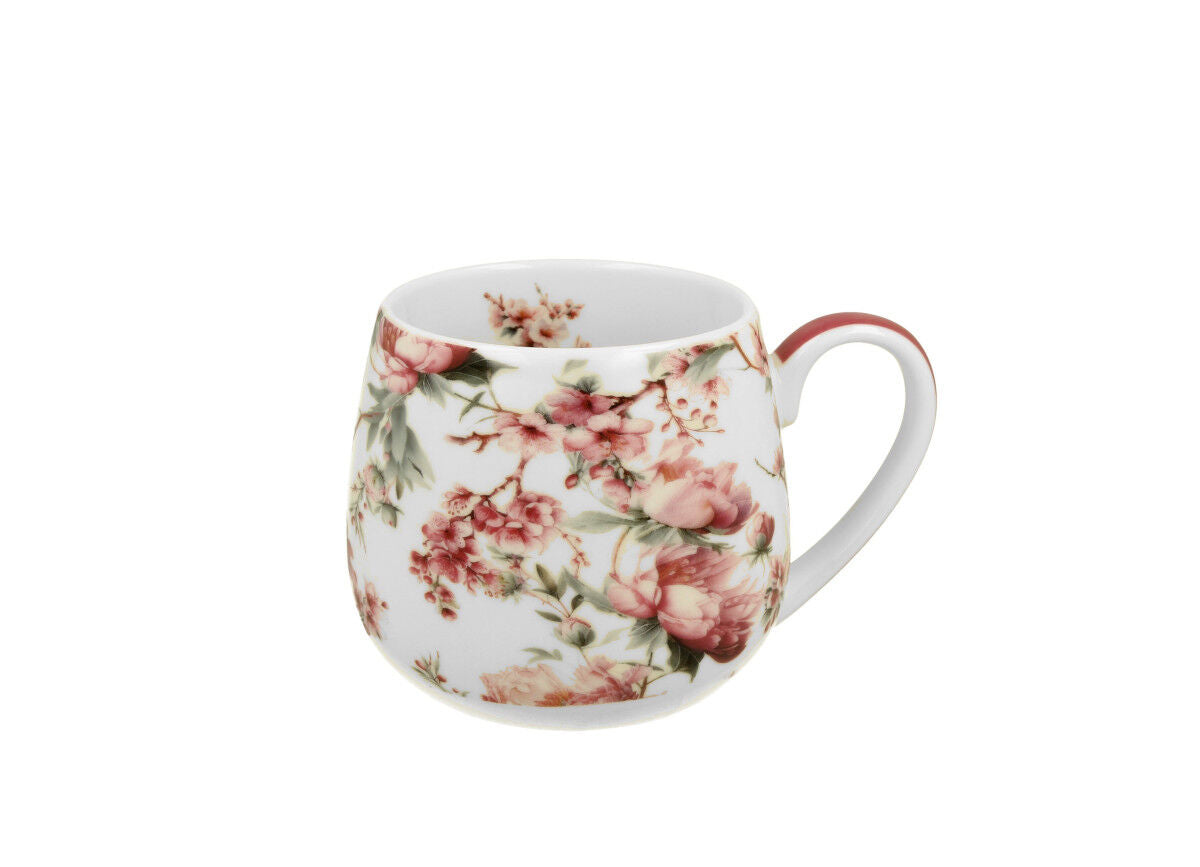 DUO FLORAL Fassbecher 430 ml NOEMI WHITE New Bone China Porzellan – Bild 2