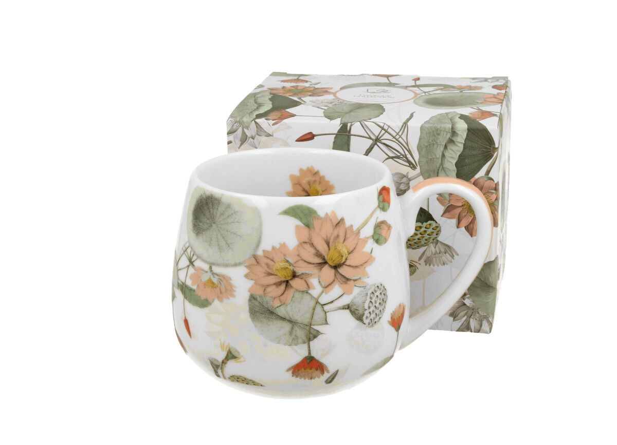 DUO FLORAL Fassbecher 430 ml YVONNE New Bone China Porzellan