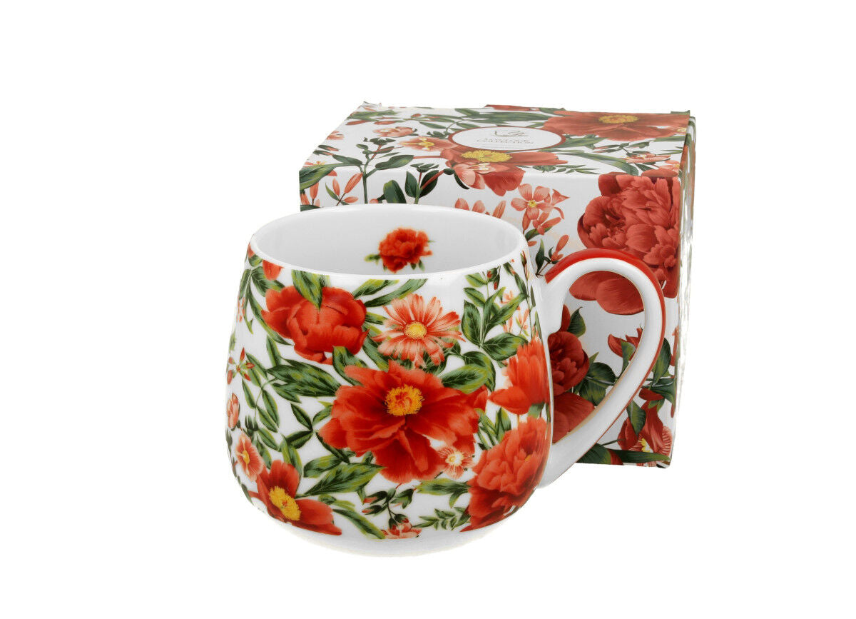 10er SET DUO FLORAL Fassbecher 430 ml FELICITY New Bone China Porzellan – Bild 3